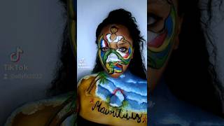 Mauritius Face Painter  Danseuse Sega Mauricien  Mauritius Indepence Day 2024 allyfx2023 [upl. by Ward426]