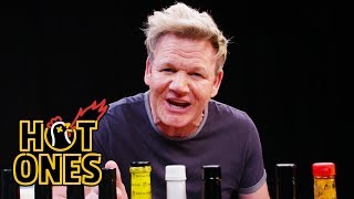 Seans Gordon Ramsay Nightmare  Hot Ones [upl. by Israeli]