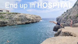 Menorca 2024  Hospital in Spain ☹️ Globales Almirante Farragut [upl. by Myo962]