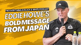 Eddie Howe delivers BOLD message from Japan as he plays down Newcastle stars exit from club [upl. by Sisson]