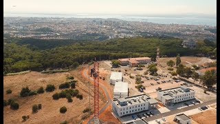 Montagem da nova Antena de Monsanto  RTP [upl. by Llerut]