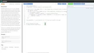 Stock Picker  Interview Coderbyte  Code challenge  JavaScript Solution Source Code Answers [upl. by Ahtelra]