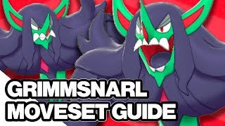 Grimmsnarl Moveset Guide  How To Use Grimmsnarl  Pokemon Sword amp Shield [upl. by Etteuqaj753]