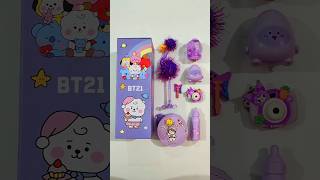 Cool Purple Stationery Collection Stationery Organizer Pen Eraser pencilcase stationery shorts [upl. by Lougheed]