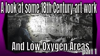 Exploring 18thcentury Miner Graffiti And A Deadly Low Oxygen Zone In An Abandoned Mine [upl. by Shermy329]