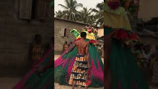 Grand Popo Benin  Voodoo Dance [upl. by Faythe]