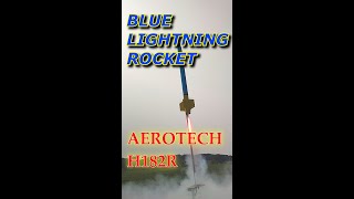 Blue Lightning Rocket Powered by Aerotech H182R Motor with the CMASS Rocket Club Amesbury MA [upl. by Agostino]