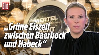 „Die Grünen mögen sich nicht mal mehr selbst“  Nena Brockhaus  Viertel nach Acht [upl. by Ahsek]