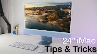 How to use 24quot iMac M1  TipsTricks [upl. by Bianka]