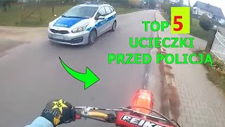 3 ucieczki MOTOCYKLISTÓW przed POLICJĄ  motocykliści vs policja [upl. by Suravart272]