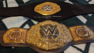 WWE World Heavyweight Championship Replica Title Belt [upl. by Eelyahs]