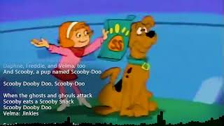 A Pup Named Scooby Doo  Intro Theme Song  LYRICS VIDEO SING ALONG [upl. by Ettenel]