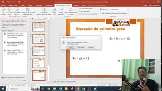 II Aula de matemática para o Processo Seletivo SEMED Itaquiraí  Mario Geison [upl. by Goode588]