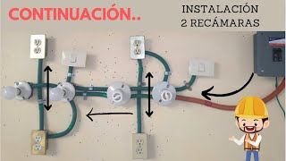 PARTE 2 ¿CÓMO CONECTAR CORRECTAMENTE Neutro tierra fase retornos  INSTALACIÓN ELÉCTRICA [upl. by Ailices]