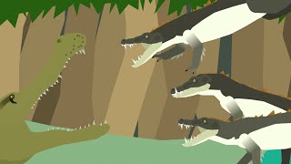 SARCOSUCHUS VS KAPROSUCHUS [upl. by Eenaej]