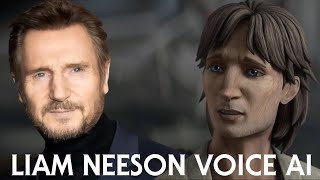 Liam Neeson As Young QuiGon  Tales Of The Jedi Voice AI Edit [upl. by Cocke]