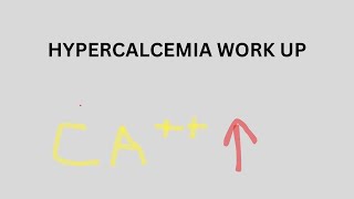 HYPERCALCEMIA [upl. by Esilehc]