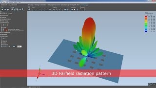 EMPIRE XPU KuBand Patch Array Antenna Design Demo [upl. by Nivar]