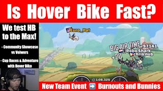 Is Hover Bike Fast  Cups Adventure Custom Tracks Comm Showcase vs Viewers [upl. by Premer]