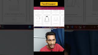 Online TShirt Business TeeShopper  Work from Home  part 1 [upl. by Yenittirb]