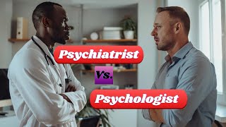 Psychologist vs Psychiatrist  Whats the difference Psychology profession explained psychology [upl. by Bierman]