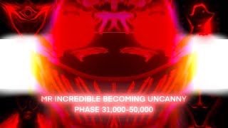 MR INCREDIBLE BECOMING UNCANNY PHASE 31000  50000 Redrawn [upl. by Adim515]