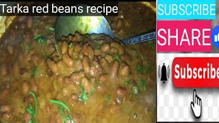 Tarka red beans recipecooking subscribe support hometastesunnyjan [upl. by Melvina]