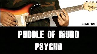 Puddle of Mudd  Psycho  Easy Song Covers  Tuggtv [upl. by Arahsit]