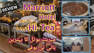 Nadia Cafe Hitea in Marriott Hotel Karachi  Honest Review  Kya kya tha [upl. by Reifnnej]