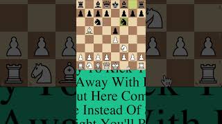 Fishing Pole Trap chess ai youtube short youtubeshorts [upl. by Nissa]