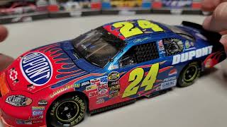 Jeff Gordon 2004 Brickyard 400 Win 124 Elite Diecast Review [upl. by Nomyar]