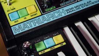 Moog Matriarch  Sound Explorations of the Paraphonic Synthesizer with Philip Cornish [upl. by Leveridge]