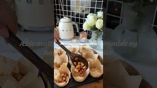 Appe Pie Muffins 🍎🤤 opskrift recipe muffins applepiemuffins copenhagen [upl. by Nosydam]