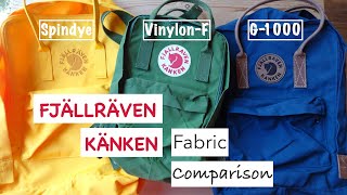 Fjällräven Kånken No2 vs ReKånken vs Kånken Mini Fabric Comparison  Tekubencom [upl. by Hazeefah]