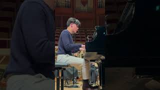 Rachmaninoff 2nd Piano Concerto rehearsal with Tokyo Philarmonic [upl. by Karwan]