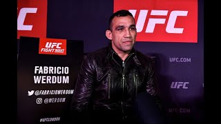 UFC 249 Werdum Habla De Su Regreso [upl. by Duke]