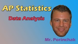 AP Statistics Data Analysis [upl. by Oicnedurp]