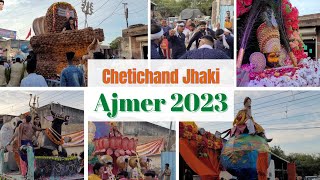 Chetichand 2023 Ajmer  Sindhi Festival  jhulelal Jayanti  Ajmer Chetichand Shobhayatra 2023 [upl. by Shimberg]