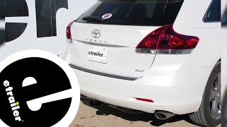 etrailer  Best 2015 Toyota Venza Trailer Hitch Options [upl. by Ahsilem]