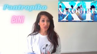 Choreographer Reacts to BINI  PANTROPIKO LIVE  ITS SHOWTIME First Time Reaction [upl. by Ecallaw]