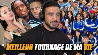 Amine raconte comment sest passé le tournage de MrBeast [upl. by Yaresed]