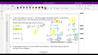 Unit 1 Mechanics and Materials WPH1101 SAM Q15  AS Level Physics [upl. by Frederik]