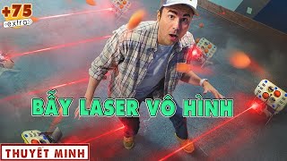 Mark Rober Trò Đùa Laser Vô Hình Bẫy CEO Youtube [upl. by Nimajneb]