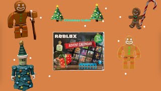 Roblox advent calendar Trailer took me a while to make [upl. by Domenic]