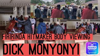 FIRIRINDA HITMAKER AKA DICK MUNYONYI EMOTIONAL BODY VIEWING IN KU MORTUARY [upl. by Liarret]