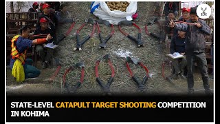 Phom Tribe wins StateLevel Catapult Target Shooting Competition in Kohima hornbillfestival2024 [upl. by Maurey657]