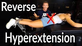 Reverse Hyperextension for Low Back Pain  Sciatica Relief [upl. by Suter579]