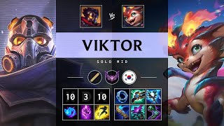 Viktor Mid vs Smolder Godlike  KR Master Patch 1419 [upl. by Fillbert215]