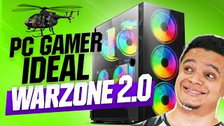 PC Gamer IDEAL para Warzone 2 a 60 120 e 240Hz [upl. by Atiuqrehs]