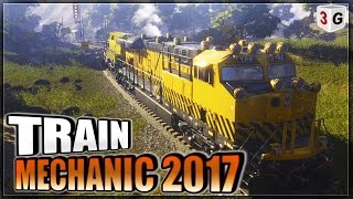 🚂VEJA ESSE LANÇAMENTO  TRAIN MECHANIC SIMULATOR 2017 [upl. by Vitia300]